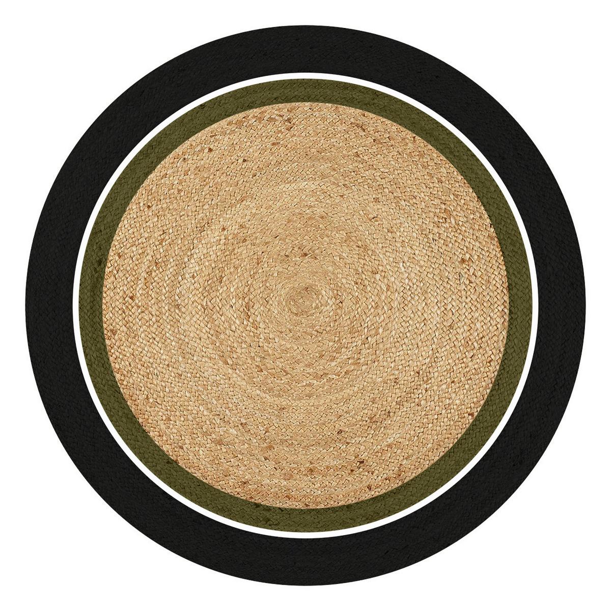 Tepih Niskog Tkanja Lina - zelena, Moderno, tekstil (160cm) - Modern Living