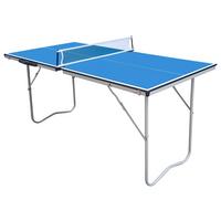 Tischtennistisch Blau - Blau, KONVENTIONELL, Holz/Metall (67/69/150cm) - Ambia Garden