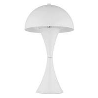 Stolna Svjetiljka Bijela Boja - bijela, Design, metal/plastika (20/36,1cm) - Globo