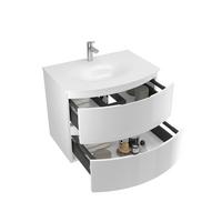 Bază pentru lavoar Armonia - alb, Modern, materiale naturale/material pe bază de lemn (70/56/49cm)
