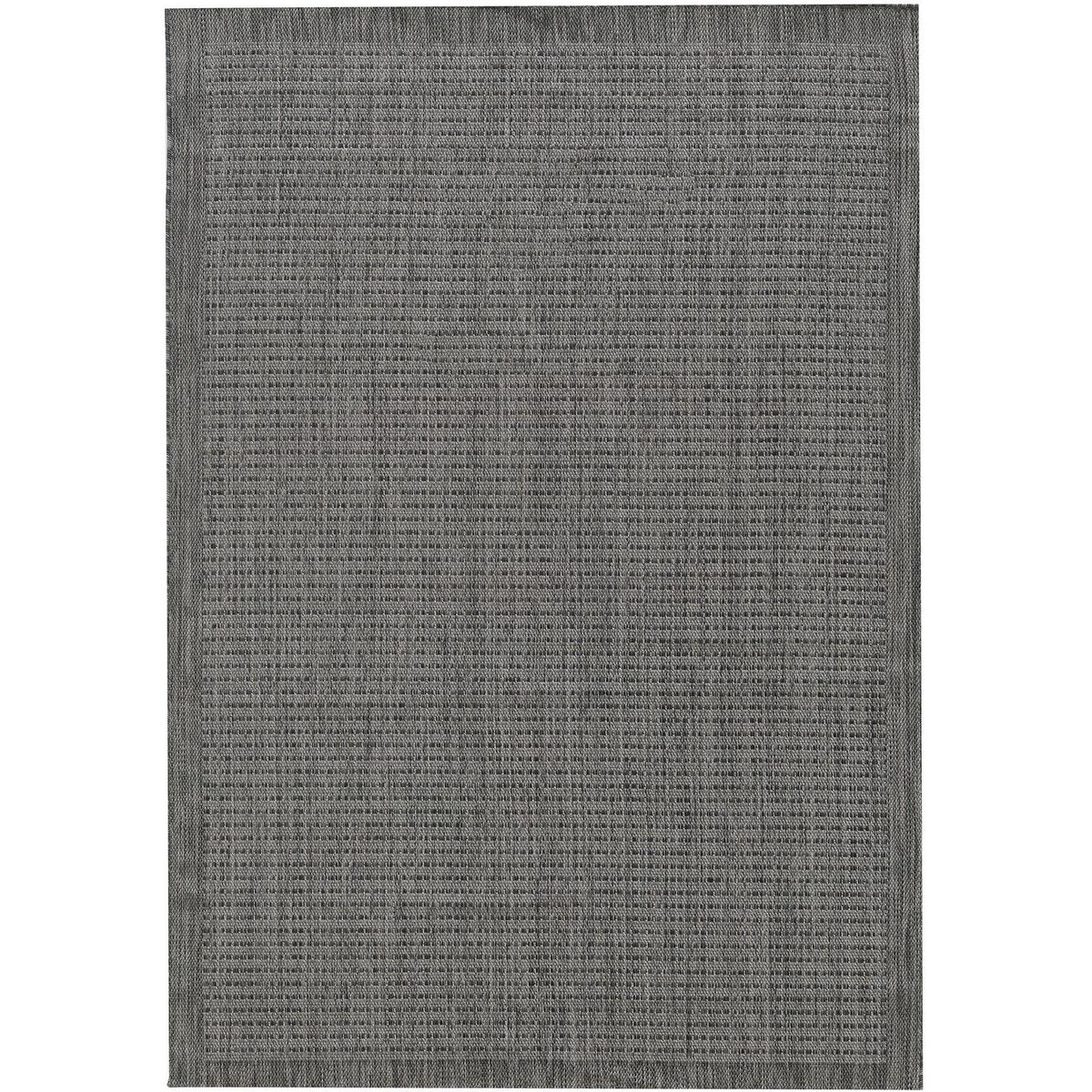 Preproga Za Zunanjo Uporabo Giza, Črna, 140x200cm - črna, Basics, tekstil (140/200cm) - Novel