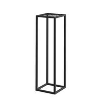 Blumenständer Schwarz - Schwarz, Basics, Metall (19/75/19cm)