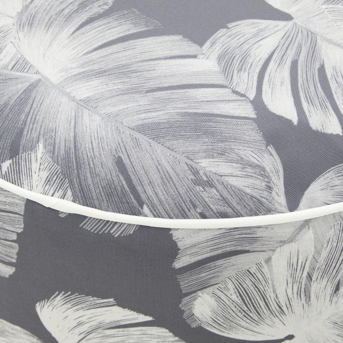 Kültéri Puff Cassy - szürke, Modern, textil (53/23/53cm) - Bessagi Garden