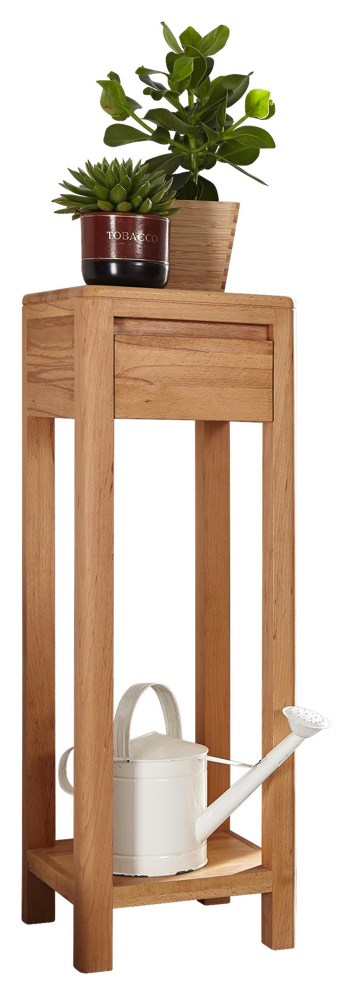 KWIETNIK KASIMIR - kolor bukowy, Design, drewno (30/30/90cm) - Livetastic