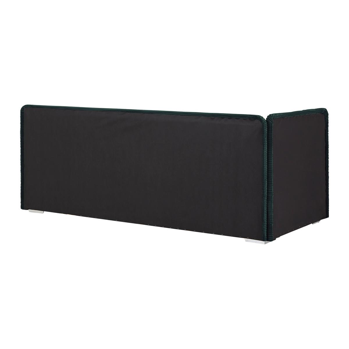 Bett Remi Grün ca. 140x200cm - Chromfarben/Naturfarben, KONVENTIONELL, Holz/Kunststoff (140/200cm) - Mömax