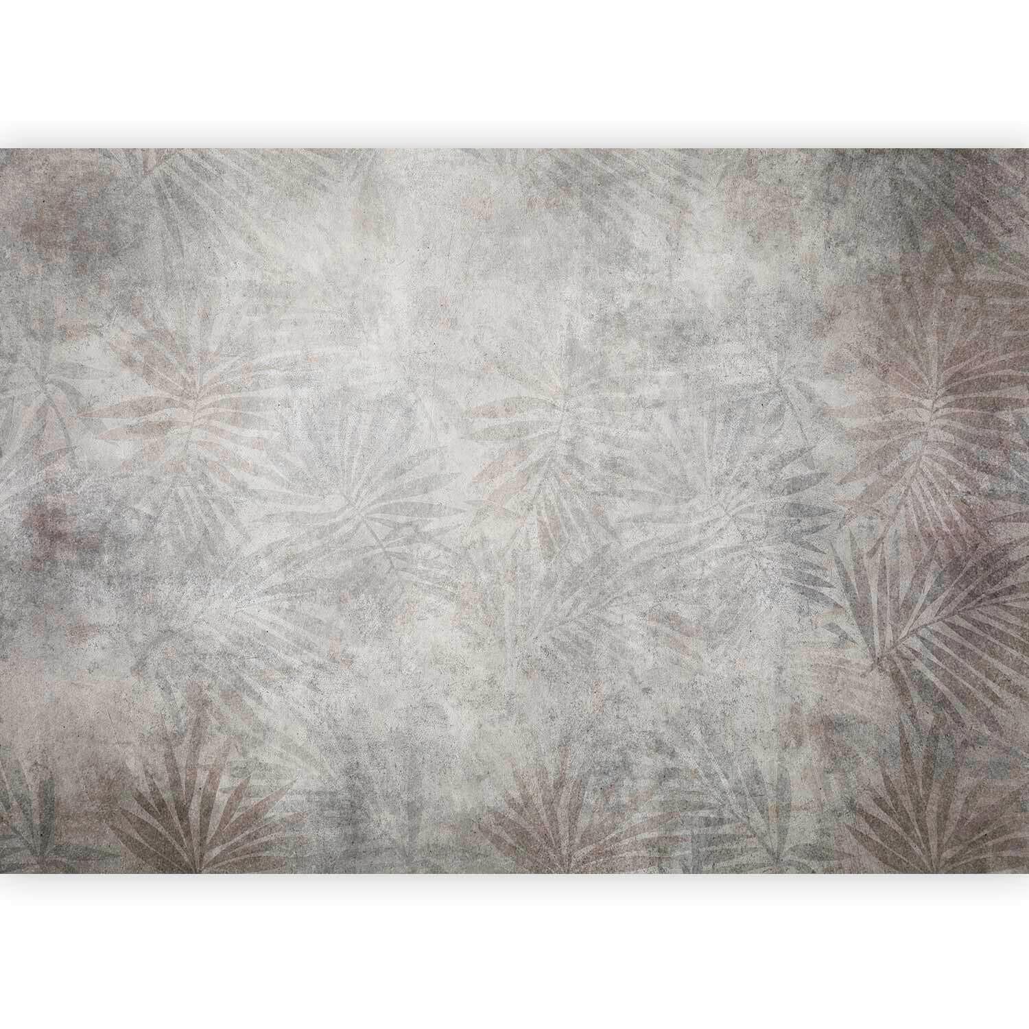 Fototapeta Nature In The Dark, 300x210cm - siva/svetlo siva, Trendi, tekstil (300/210cm) - artgeist