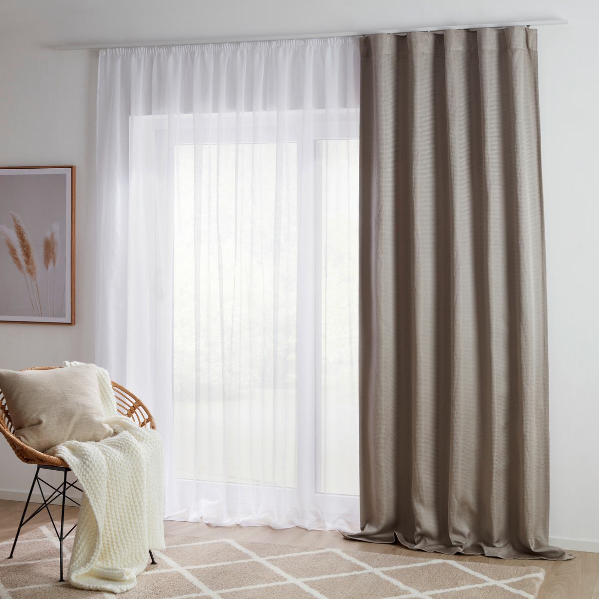 Sötétítőfüggöny Carlo 140/245 - bézs, textil (140/245cm) - Premium Living
