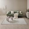 VÄVD MATTA KEL AIR 4 - pärlemor/Alabasterfarben, Modern, textil (190/290cm) - Mömax