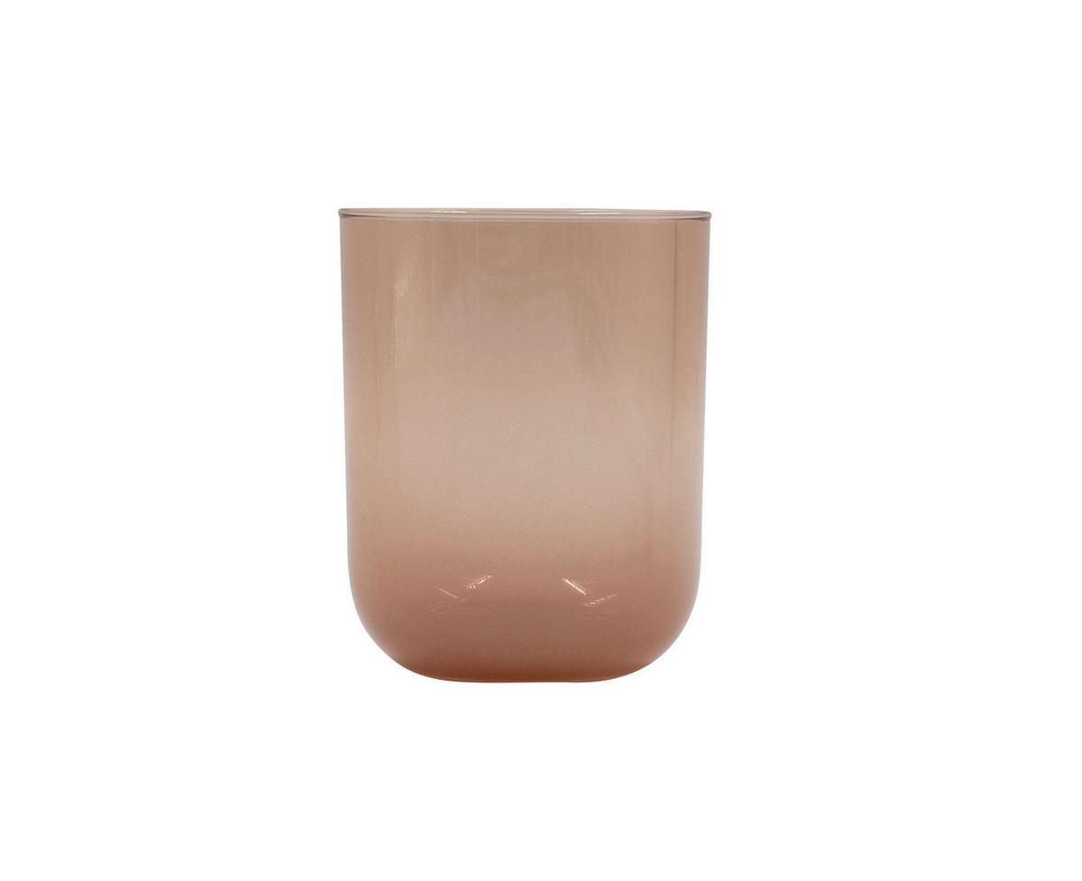 Trinkglas Mocha Mokka ca. 350ml - Mokka, MODERN, Glas (7,8/9,8cm) - Mömax