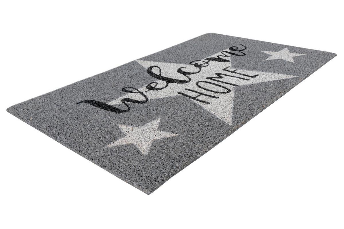 Fussmatte Familiy 400 Hellbraun 45x75 - Hellbraun, Basics, Textil (45/75cm) - Kayoom