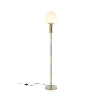 Állólámpa Tiano - sárgarézszínű, Modern, Üveg/fém (25/155cm) - Bessagi Home