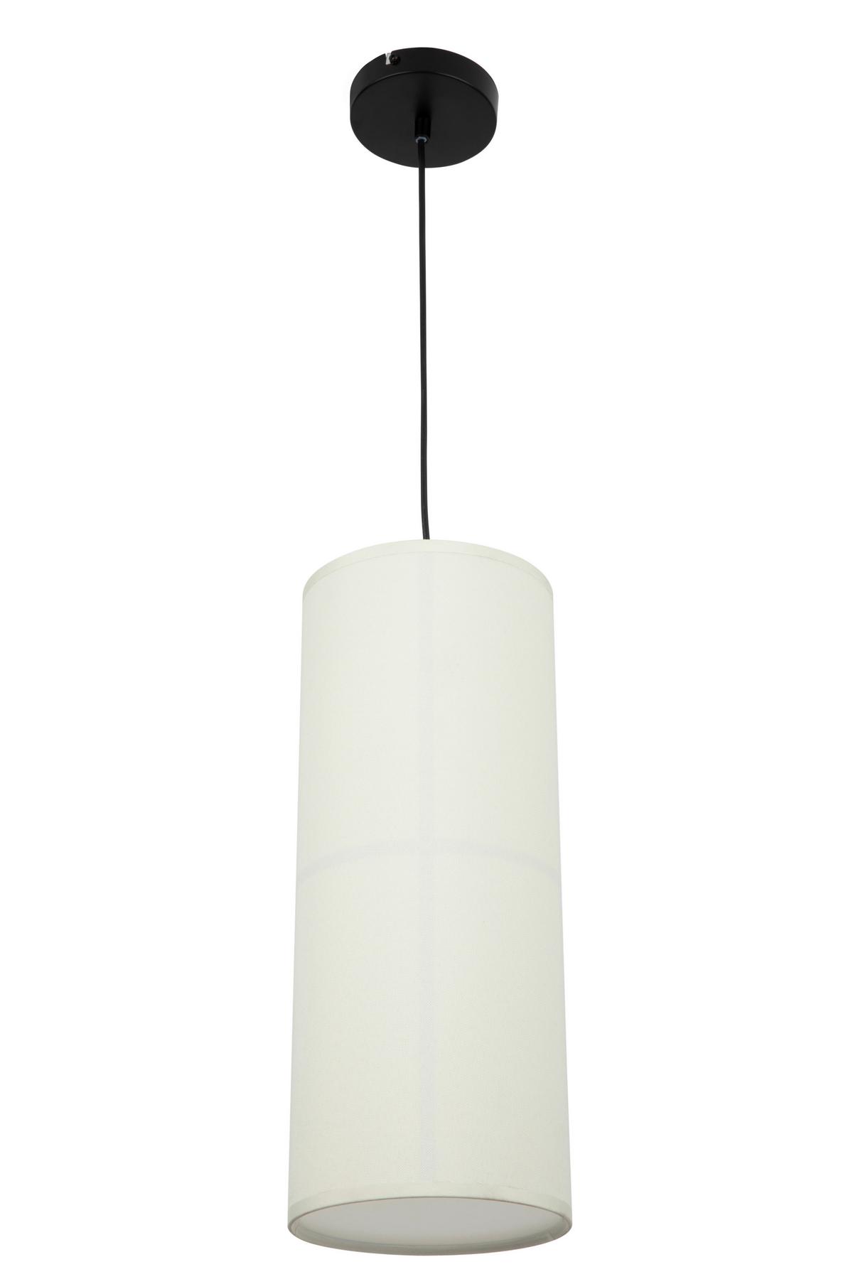 LAMPA WISZĄCA KUSUMA - biały, Design, tworzywo sztuczne/metal (18/120cm) - Collet's Monde