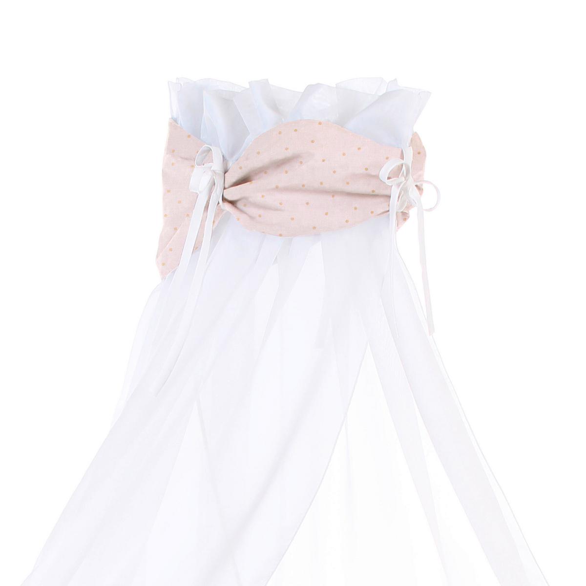 BALDACHIM ORGANIC COTTON ROYAL - beżowy, Basics, tkanina (200/135/0,1cm) - Babybay