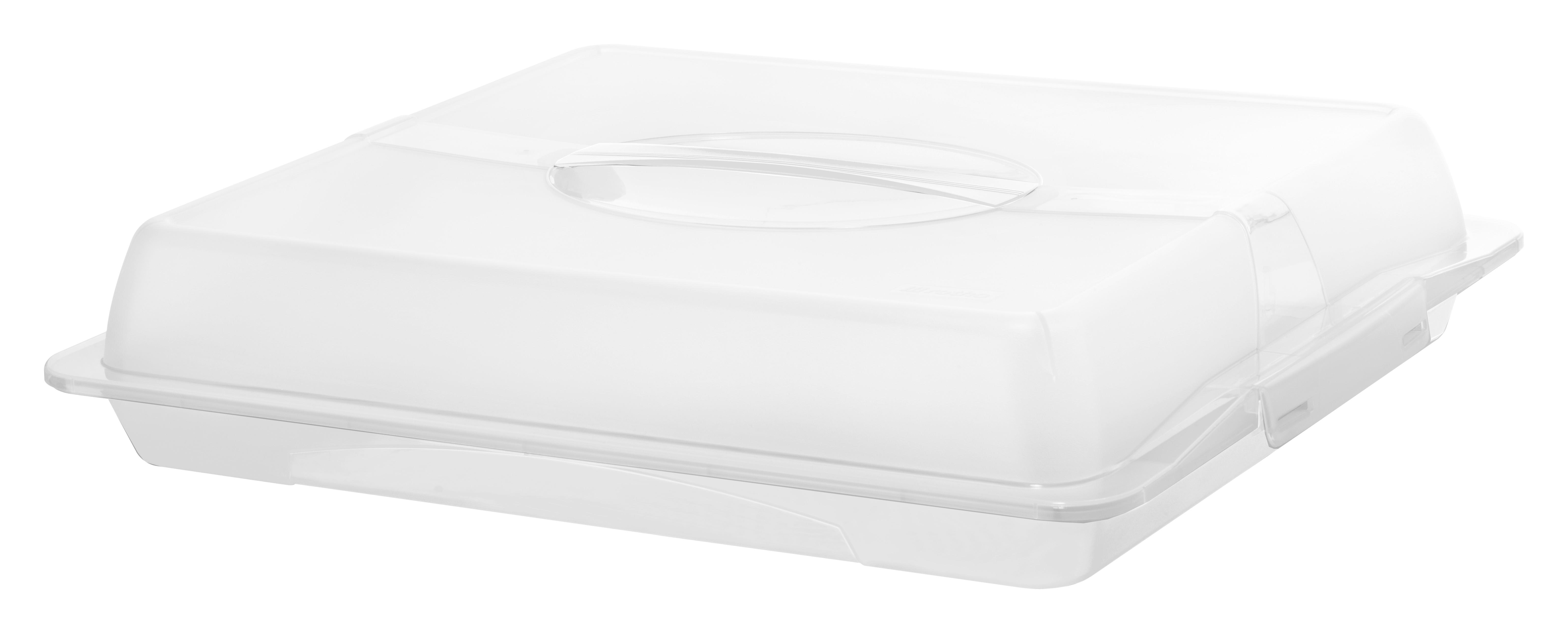 POJEMNIK PARTY BUTLER 1748301100 - biały/przezroczysty, Basics, tworzywo sztuczne (47,5/39/9,8cm) - Rotho