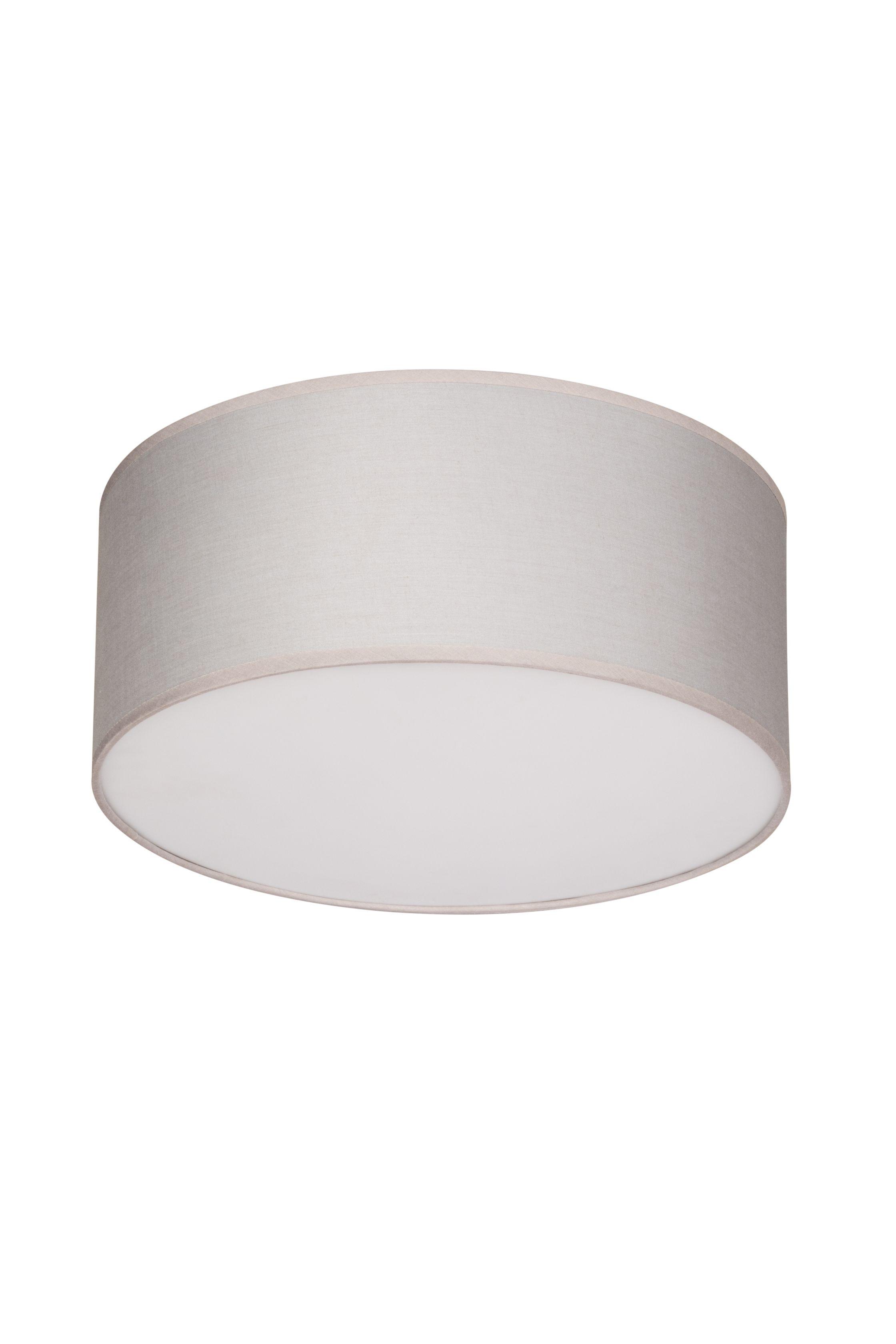 LAMPA SUFITOWA GARLAND *SBN* - biały/szary, Basics, tworzywo sztuczne/metal (36/15,5cm) - Novel