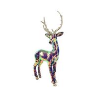 Cerb decorativ Scott - lila, Basics, plastic (42/14/55cm)