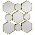Spiegel Beni ca. 88x85,5 cm - Goldfarben, MODERN, Glas/Holzwerkstoff (88/85,5/6,5cm) - Mömax modern living Spiegel Beni ca. 88x85,5 cm - Goldfarben, MODERN, Glas/Holzwerkstoff (88/85,5/6,5cm) - Mömax modern living
