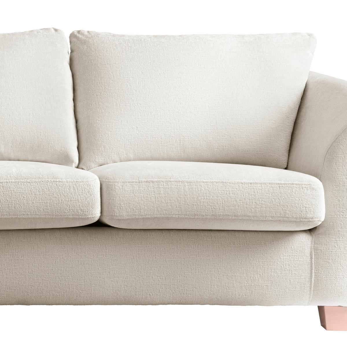 2-Sitzer-Sofa Devado Beige - Beige/Naturfarben, Holz/Textil (190/70-85/95cm) - Mömax
