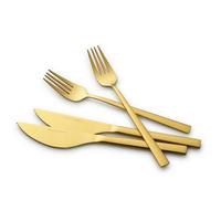 Pribor Za Pico Pizza, Zlata, 4-Delni - zlate barve, Basics, kovina - Echtwerk