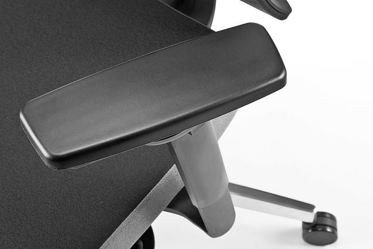 KRZESŁO OBROTOWE PREMIUM 2 - czarny/kolor chromowy, Konventionell, tworzywo sztuczne/metal (70/133/70cm) - Venda