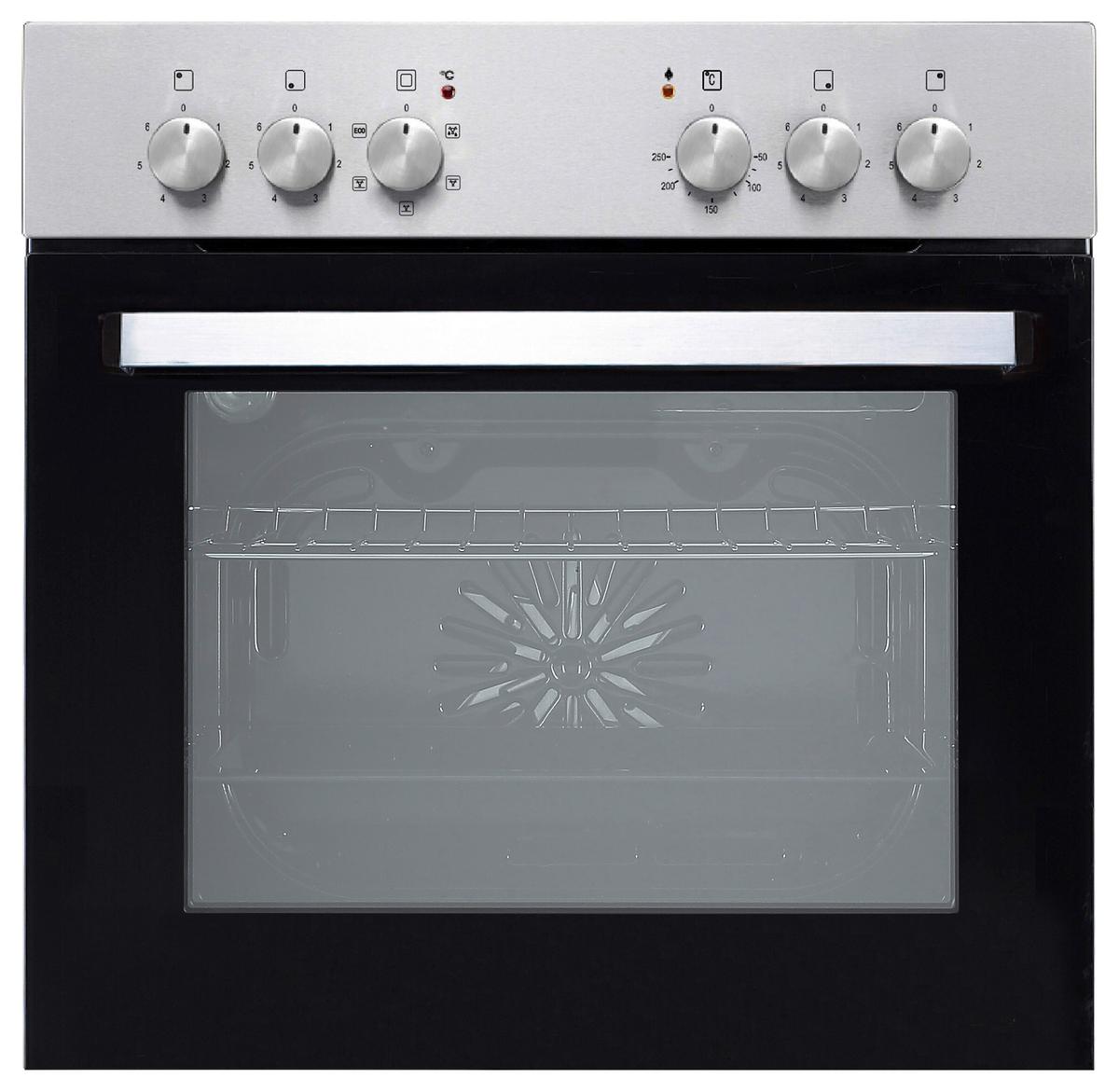 Küchenblock Nevada m. Geräten Weiß Hochglanz - Chromfarben/Weiß Hochglanz, MODERN, Holzwerkstoff/Metall (210cm) - Held