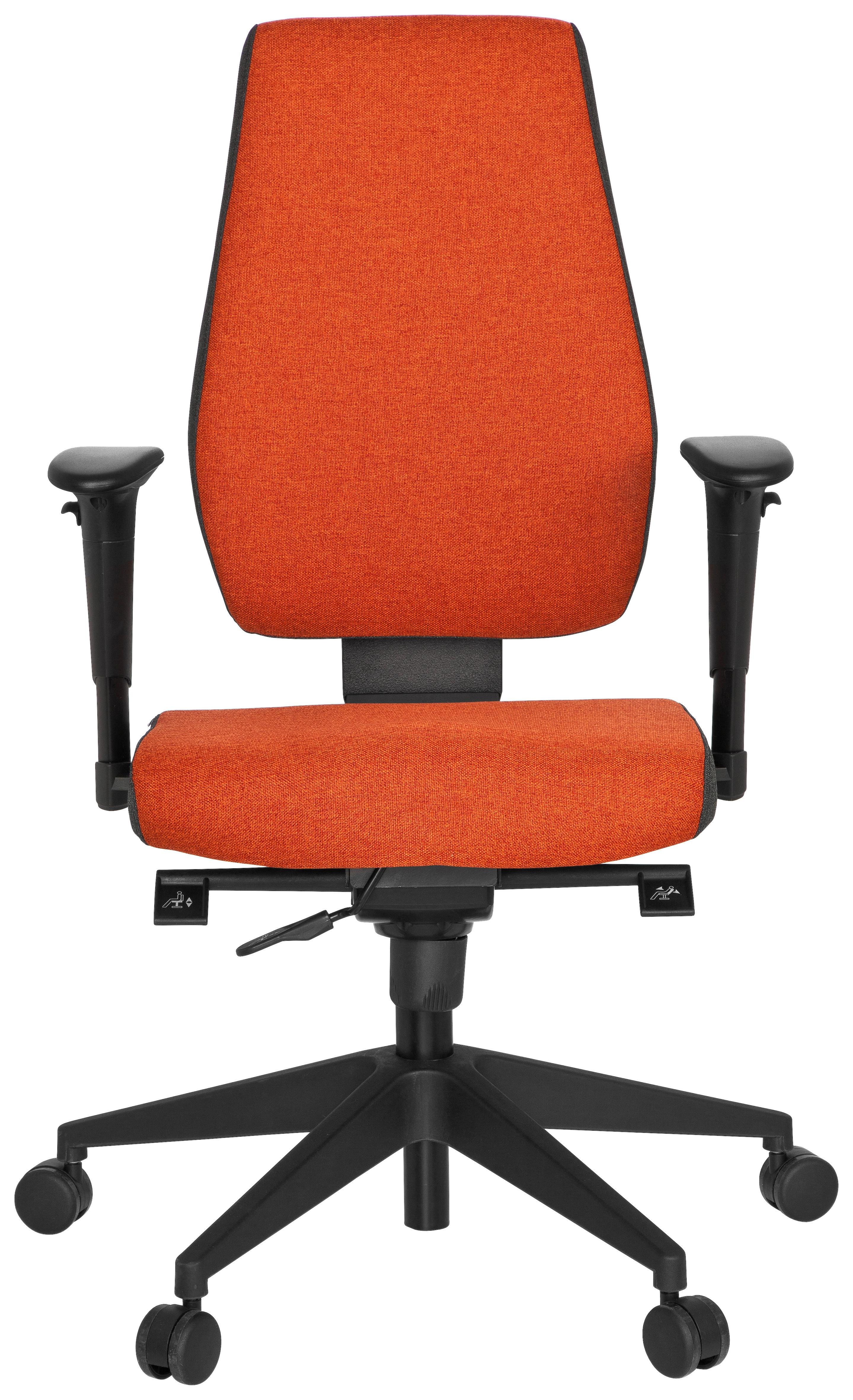Pisarniški Stol Pro-tec 500, Rdeča - rdeča/temno siva, Moderno, umetna masa/tekstil (56/123/47cm) - MID.YOU