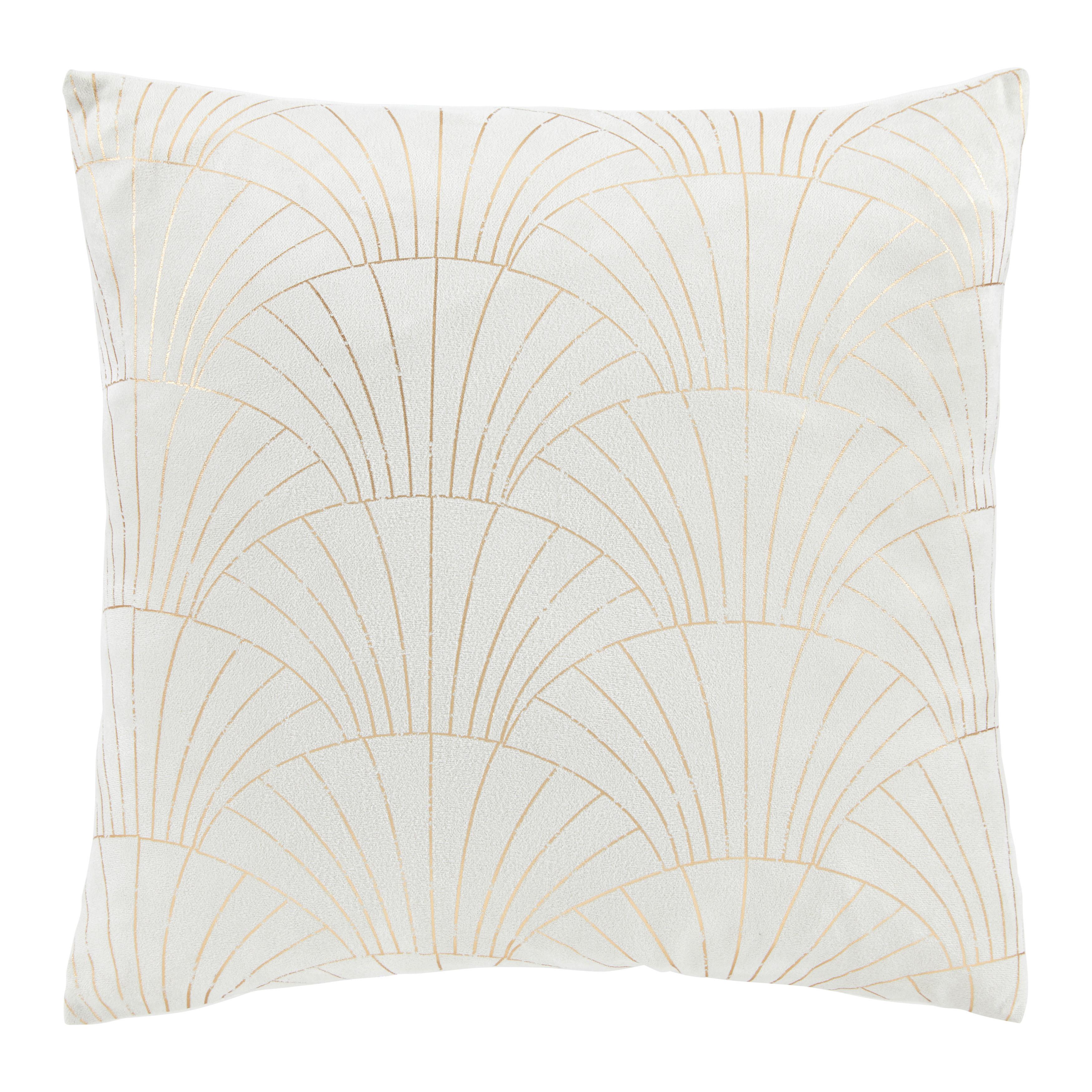 Zierkissen Suede in Naturfarben ca. 40x40cm - Naturfarben, MODERN, Textil (40/40cm)