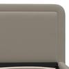 STOPPAD SÄNG XIRELIA - taupe/ekfärgad, Modern, metall/trä (160/200cm) - Bessagi Home
