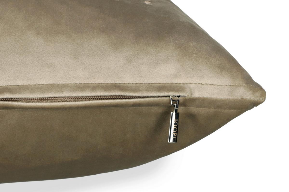 POSZEWKA NA PODUSZKĘ J-IMPRESS-2 - beżowy/kolor piaskowy, Basics, tkanina (45/45cm) - Joop!