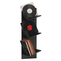 Wandregal Sulda ca. 33x107x26 cm Schwarz - Schwarz, KONVENTIONELL, Holzwerkstoff (33/106,5/25,6cm) - MID.YOU