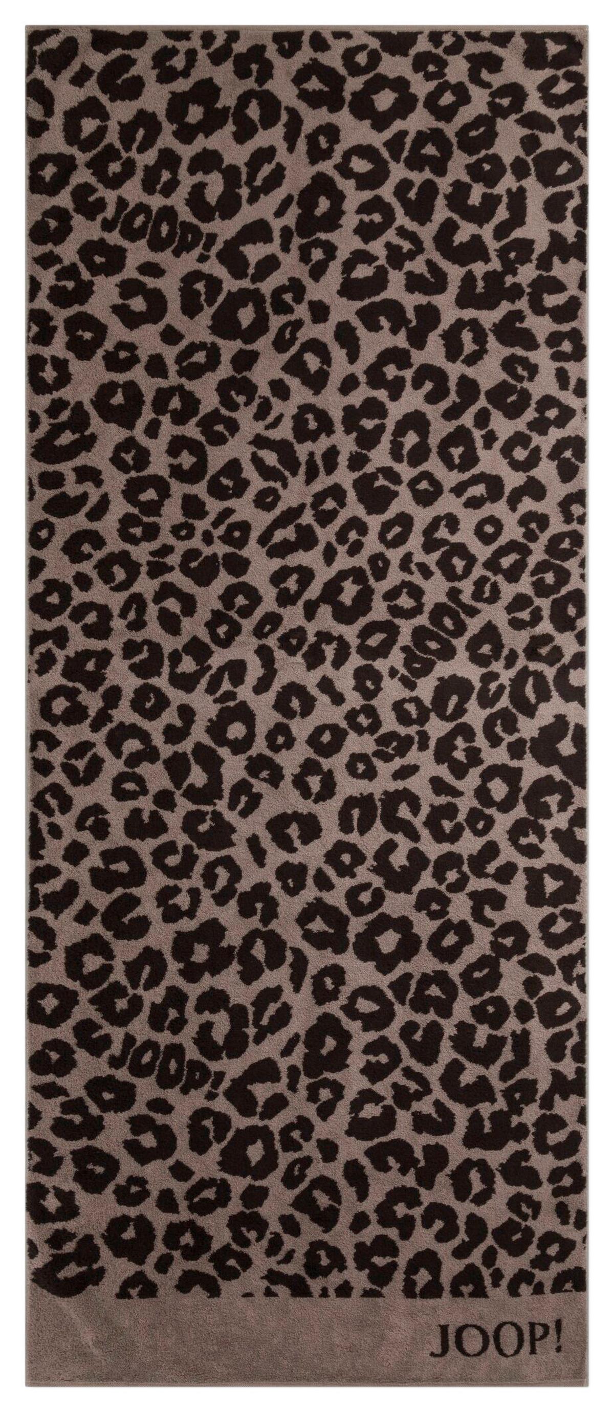 RĘCZNIK DO SAUNY JOOP! LEO - beżowy, Basics, tkanina (80/200cm) - Joop!