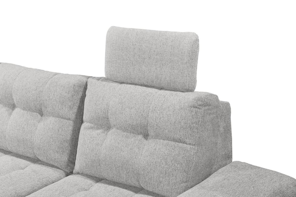 Wohnlandschaft Durban U ca. 218x324x170 cm Grau - Dunkelgrau/Schwarz, KONVENTIONELL, Kunststoff/Textil (218/324/170cm) - MID.YOU