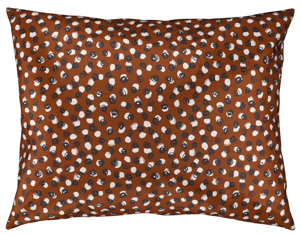Ágyneműhuzat-garnitúra Doodle Dots - barna/fekete, Konventionell, textil (140/200cm) - Modern Living