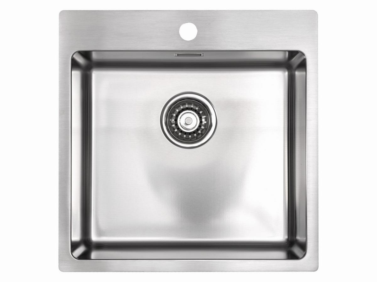 Sudoper Mix Lumex If - boje oplemenjenog čelika, Moderno, metal (45/19/40cm)