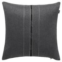 POSZEWKA NA PODUSZKĘ J-RIBBON - antracytowy, Design, tkanina (40/40cm) - Joop!