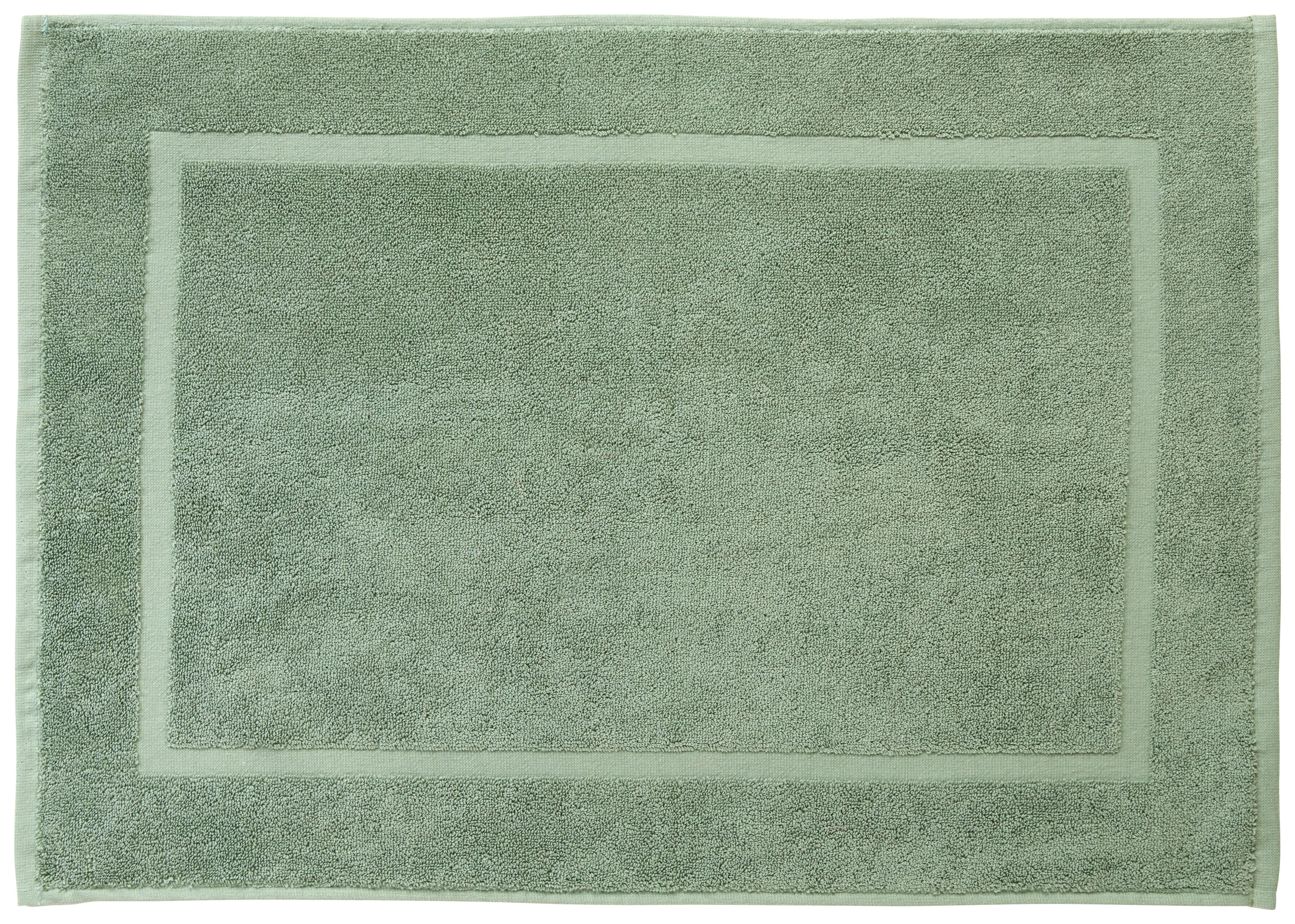 BADRUMSMATTA MELANIE - grön, textil (50/70cm) - Modern Living