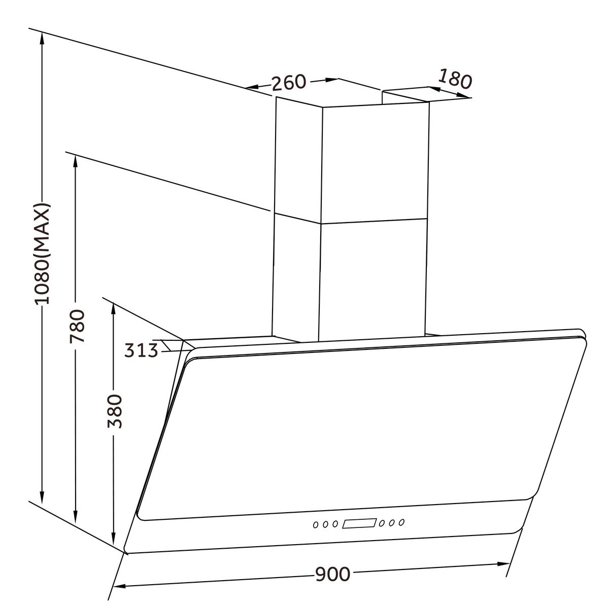 Küchenblock Premium Weiß/Eiche B: ca. 270 cm - Eichefarben/Weiß, MODERN, Holzwerkstoff (270cm) - Respekta