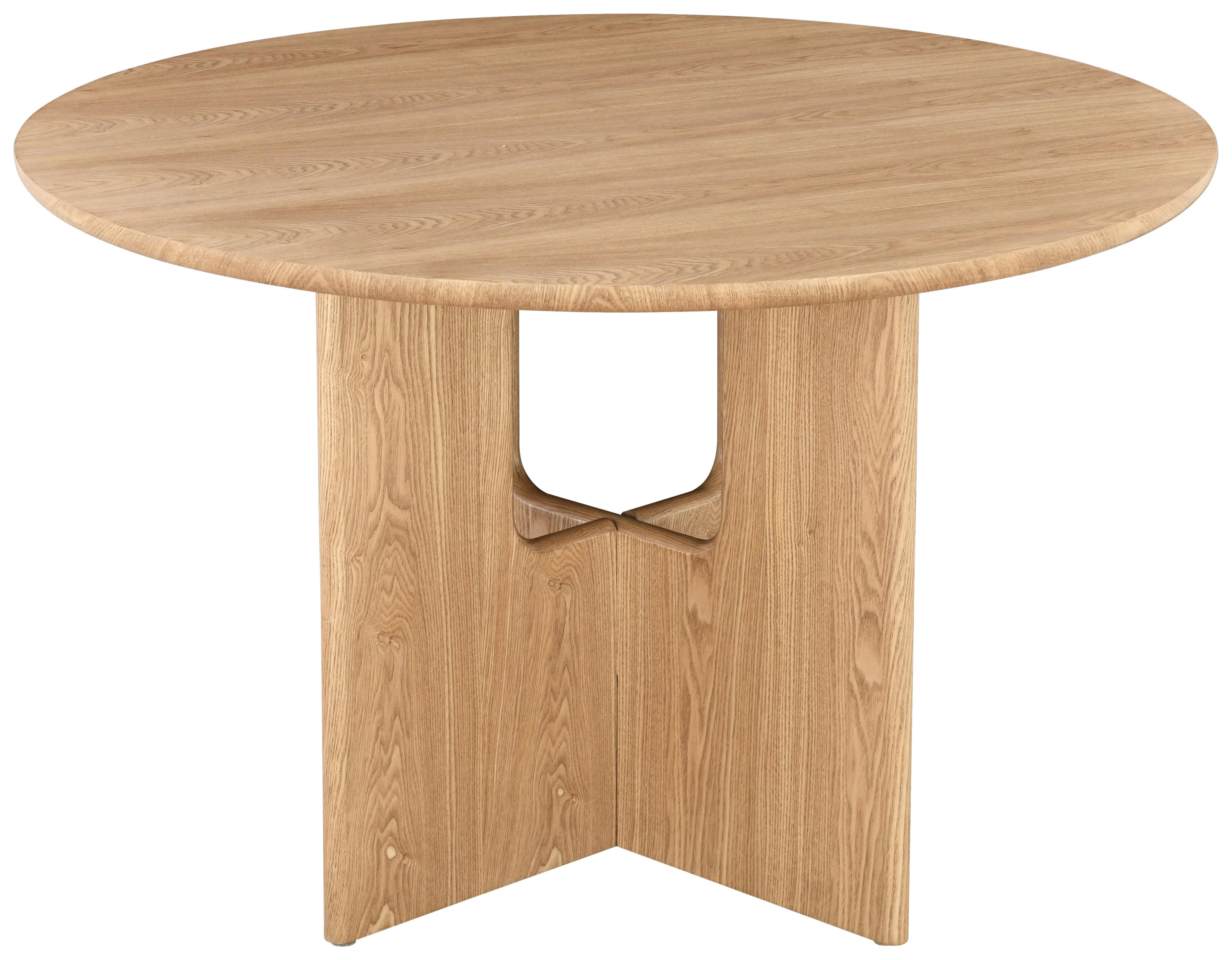 Jedilna Miza Levi, Barva Hrasta, Ø 120 - barve hrasta, Moderno, leseni material/les (120/75cm) - Livetastic