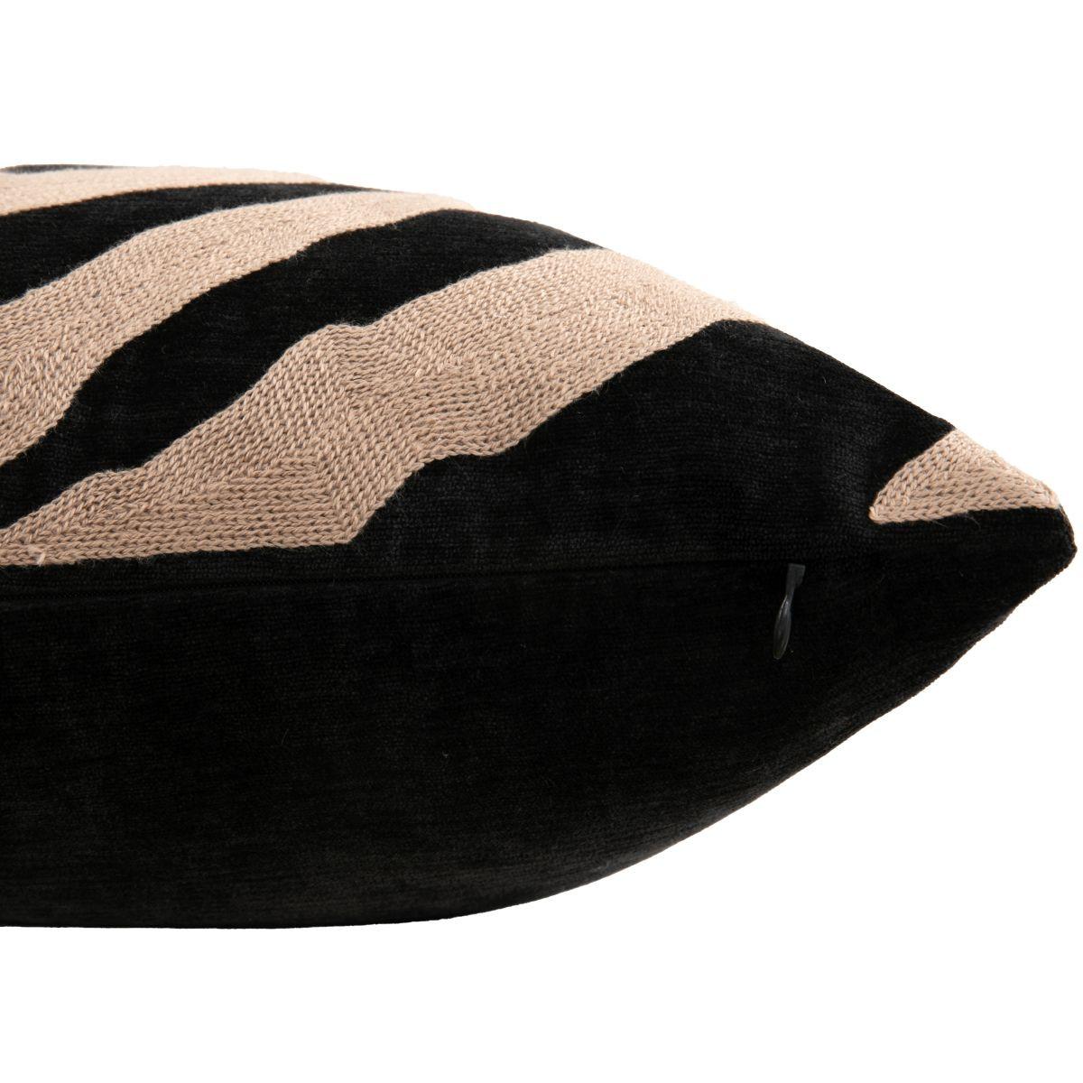 Okrasna Blazina Savana - črna/rjava, tekstil (45/45cm) - Mömax