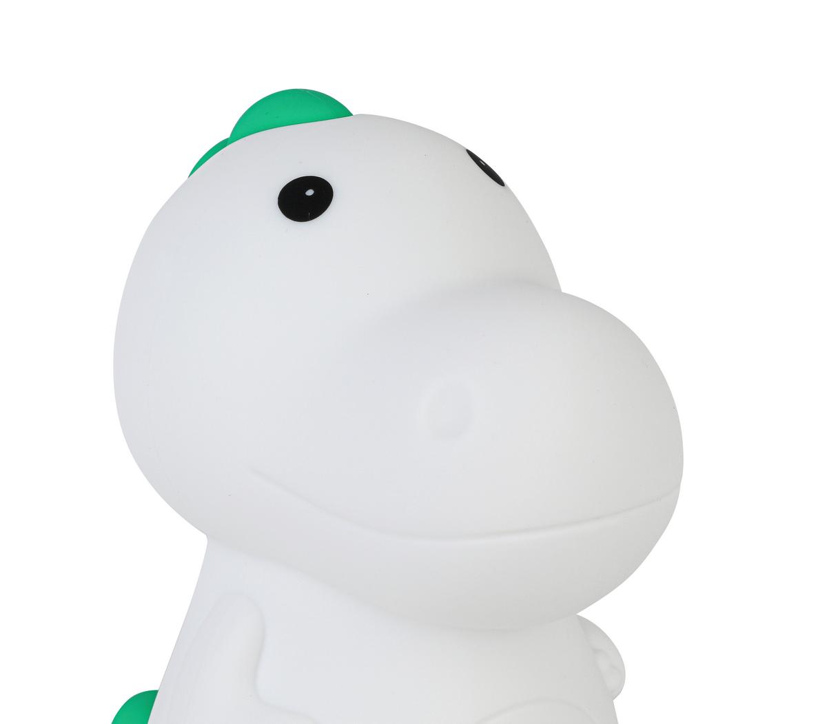 Nočna Lučka Dino - bela, Moderno, umetna masa (8,5/13,8/13,5cm) - Mömax