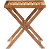 TABLETTTISCH TRAY TABLE - Teakfarben, KONVENTIONELL, Holz (60/40/65cm) - MID.YOU