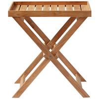 TABLETTTISCH TRAY TABLE - Teakfarben, KONVENTIONELL, Holz (60/40/65cm) - MID.YOU