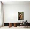 CANVASTAVLA DENISE SMALL - multicolor/svart, Modern, plast (60/90cm) - Premium Living