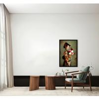 Keilrahmenbild Denise Small Multicolor - Multicolor/Schwarz, MODERN, Kunststoff (60/90cm) - Premium Living