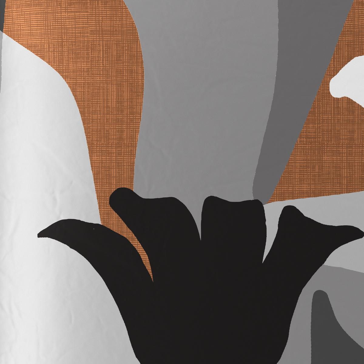 BETTWÄSCHESET TAMARA - Braun, Konventionell, Textil (160/210cm) - Modern Living