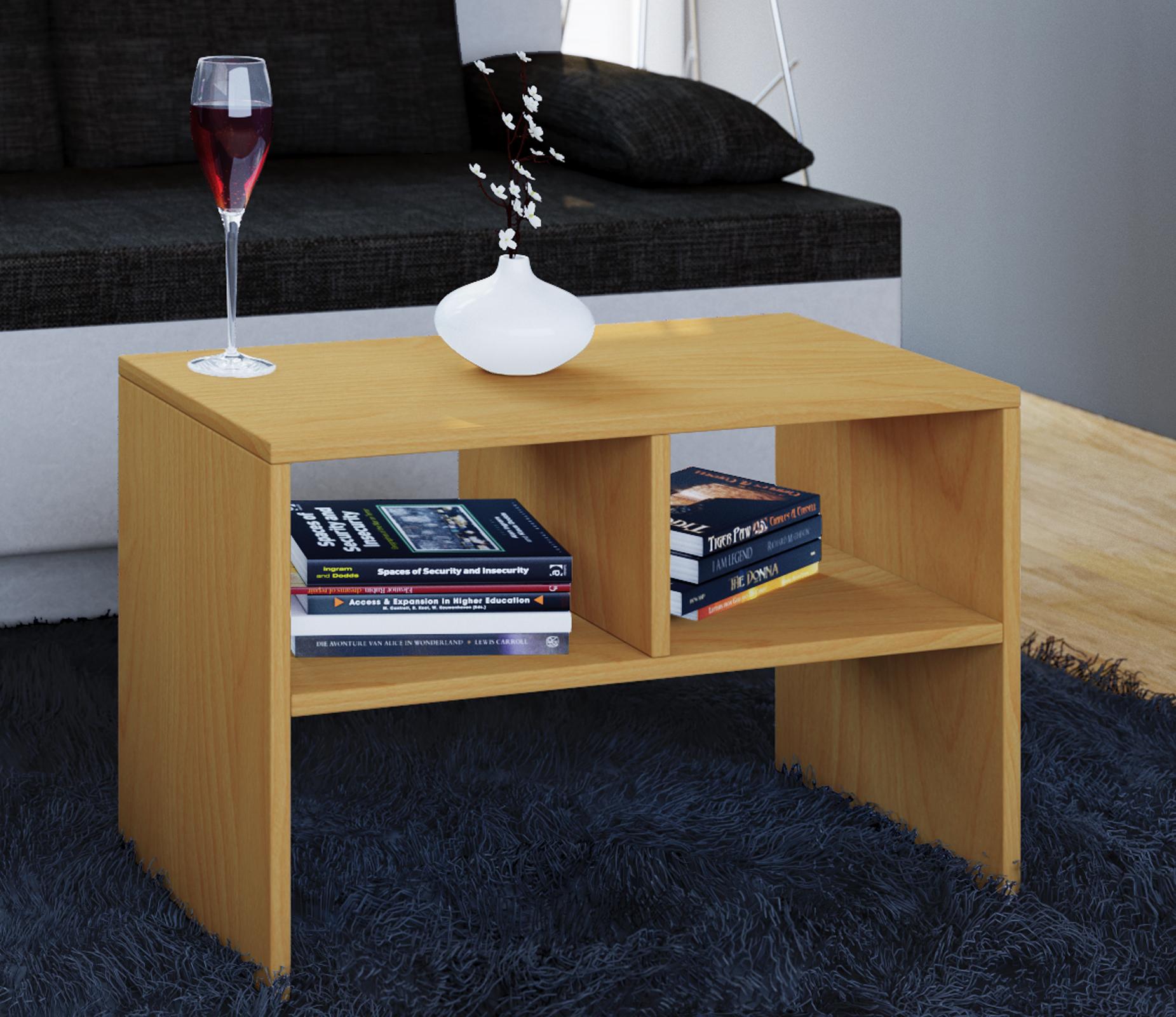 Couchtisch Nachto ca.63x30x40cm Buchefarben - Buchefarben, Basics, Holzwerkstoff (63 /30/40cm) - MID.YOU