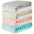 Decke Stacy Beige/Weiß - Beige/Weiß, MODERN, Textil (150/200cm) - Mömax modern living