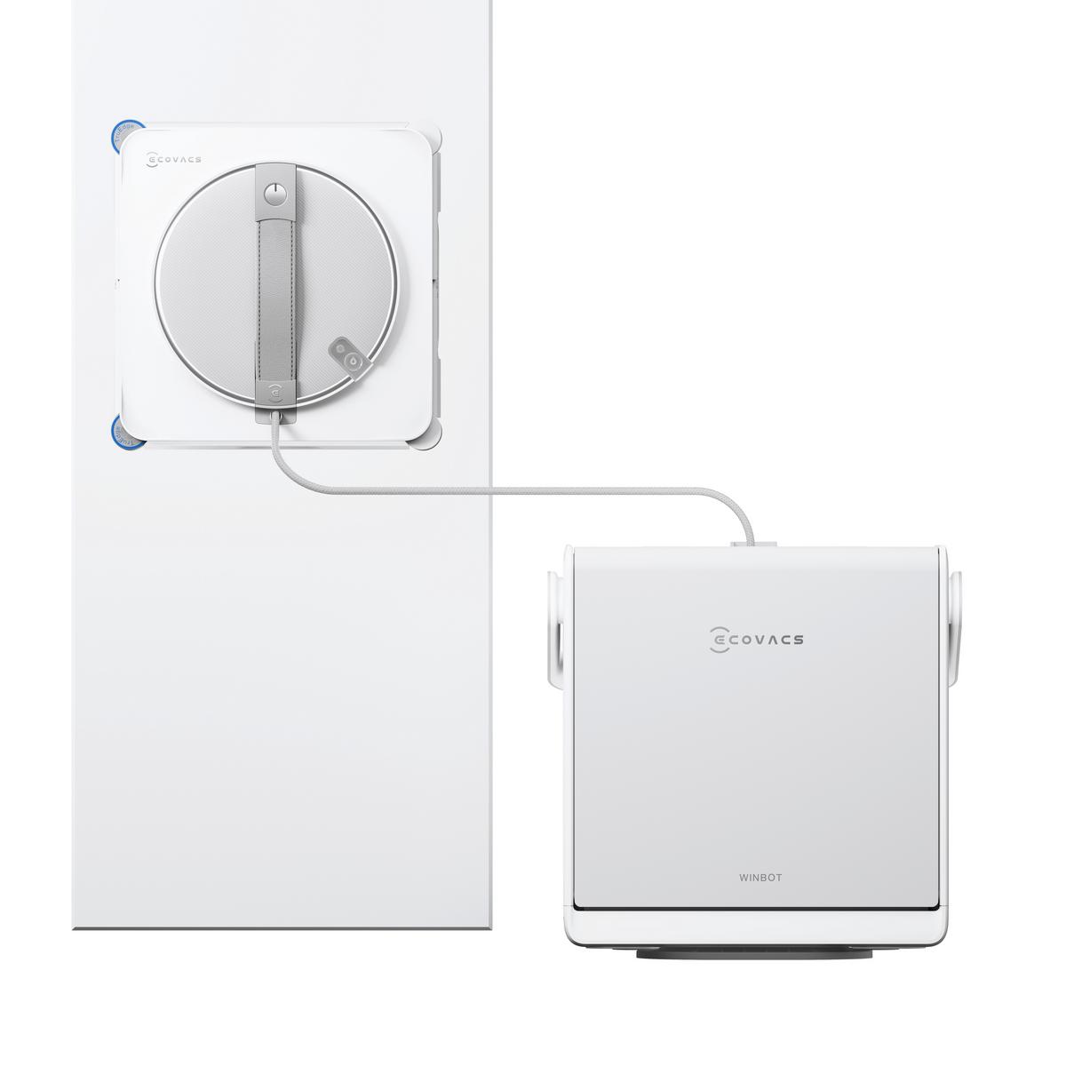 Fensterputzroboter W2s Omni - Weiss, Trend (27,1/0,77/27,1cm) - Ecovacs