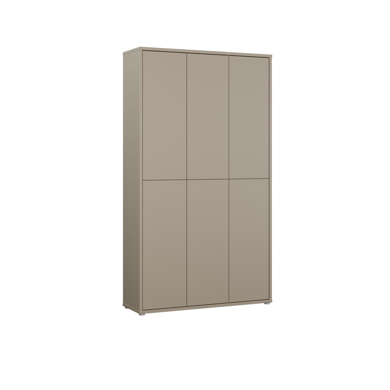 Ormar Za Cipele Alice Springs - boje škriljevca/taupe, Moderno, drvni materijal (109,2/191,9/34,9cm) - Modern Living