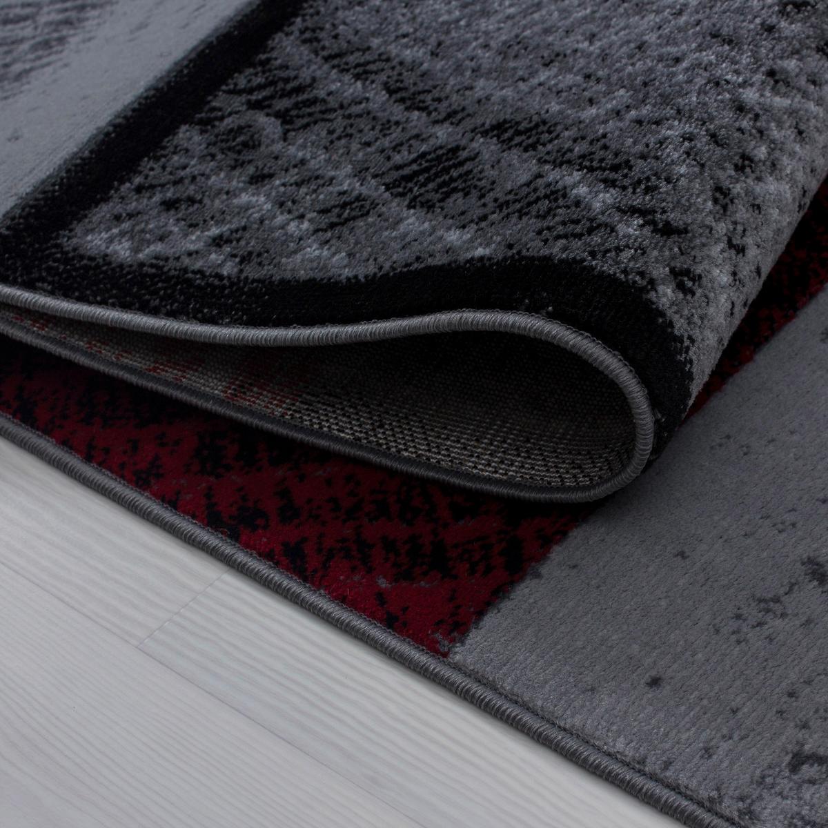 Webteppich Plus Rot ca. 80x300cm - Rot, Design, Textil (80/300cm)